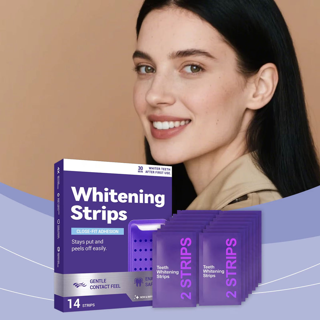 Purple Teeth Whitening Strips