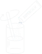 Pour into 240 ml of water and stir.